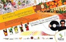 Alcaldía de Sucre celebra primera Feria Gastronómica