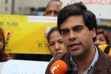 Ángel Alvarado: Venezuela está en un corralito financiero pa...