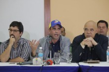 Capriles: El revocatorio es la contención para evitar un est...