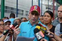Capriles a Maduro: "Sus amenazas nos saben a casabe&quo...