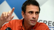 Capriles: "Nos informaron que inflación enero 2016 supe...