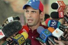 Capriles: Para que esto cambie tiene que ser el pueblo el qu...