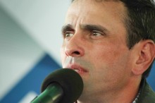 Capriles felicitó a Baltazar Porras tras su nombramiento com...