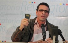 Capriles: El que quiere cambio tiene que demostrarlo pacífic...