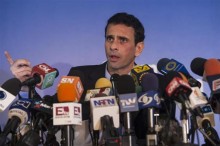 Capriles: "Estamos entrando en una situación de colapso...