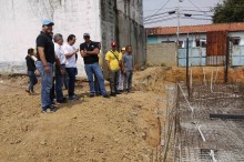 Alcalde Carlos Miranda inspeccionó anfiteatro Christian Vásq...