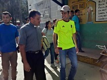 Carlos García llevó ayuda humanitaria a Timotes