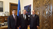 Borges y Vecchio se reunieron con Almagro en la OEA