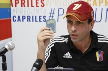 Capriles: El 26, 27 y 28 de octubre vendrá un ventarrón de c...