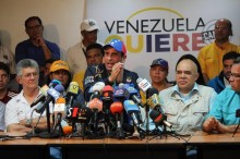 Capriles: Los venezolanos unidos impondremos el cambio democ...
