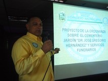 José Rodríguez propuso Ordenanza para Cementerios y Servicio...