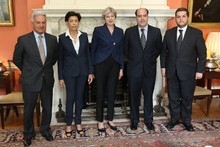 Theresa May tras reunión con Julio Borges: Apoyo incondicion...