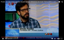 Miguel Pizarro: Parlamentarias no serán "color de rosa&...