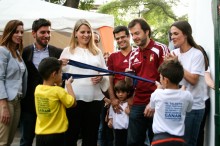 Alcalde Ramón Muchacho inauguró cancha Chacao nos une