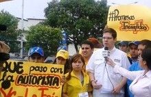 Primero Justicia Táchira protesta contra los “Elefantes Rojo...