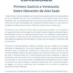 Primero Justicia a Venezuela: Sobre liberación de Alex Saab ...