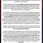 Manifiesto de Henrique Capriles: Nuestra meta es reconstruir...