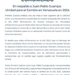 Comunicado en respaldo a Juan Pablo Guanipa: Unidad para el ...
