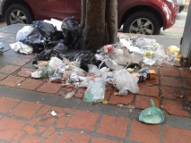 Millán aseguró que Caracas recibió 2015 abarrotada de basura