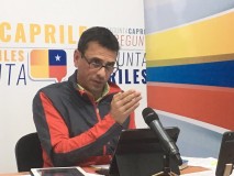 Capriles: Ni de vaina Maduro puede seguir gobernando