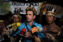 Capriles: A pesar de las guarimbas el pueblo venezolano se e...