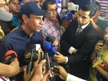Capriles en Bolívar: “El revocatorio va si así lo quieren lo...