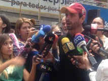 Capriles: Lo que se vive en Venezuela es una lucha de demócr...