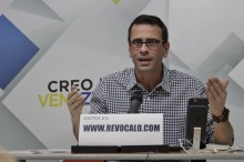 Capriles: El revocatorio tendría lugar en noviembre o diciem...