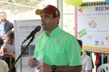 Capriles asomó que desde EEUU anunciarán nuevas sanciones co...