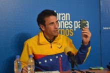 Capriles: "Se violó la Constitución con la detención de...