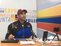 Capriles: El revocatorio está vivo y en marcha