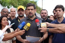 Carlos Ocariz entregó vialidad recuperada en Mariches