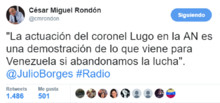 Personalidades del entorno nacional rechazan de la GNB agres...