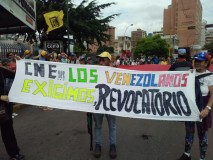 Diputados de la Unidad realizaron concentración para exigir ...