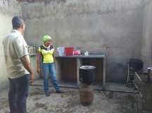 Luis Barrios: Cocina de escuela Miguel José Sanz funciona en...