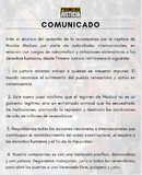 COMUNICADO de Primero Justicia: La justicia alcanza incluso ...