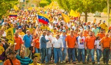 Unidad Zulia marchó al CNE para exigir elecciones