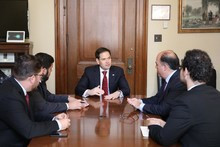 Julio Borges se reunió con Marcos Rubio para solicitar ayuda...