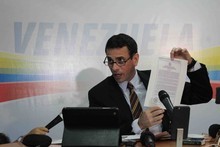Capriles: Pretenden cocinarnos una inhabilitación desde el g...