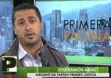 José Ramón Arias: No podemos apoyar a un candidato cómplice ...
