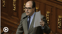 Julio Borges responde a Maduro: El #5E desde la AN te enviar...