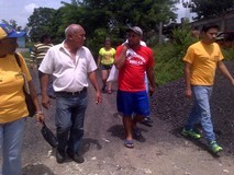 Julio Castillo constató la no potabilidad del agua en el cas...