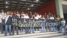 Luis Rengel: Jóvenes rechazamos la dictadura y hoy lo dejaos...