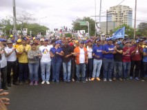 Jóvenes justicieros marchan por la libertad y la esperanza
