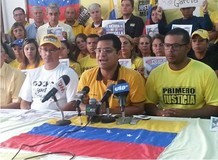 Primero Justicia Mérida expresó apoyo a Carlos García