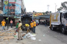 Completamente limpios quedaron la redoma de Petare y sus alr...
