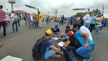 Con éxito culmina plantón en el Zulia