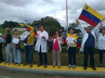 Con protesta pacífica médicos de Charallave alertaron sobre ...