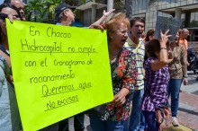Ramón Muchacho: Nos mantendremos en la calle hasta que Hidro...