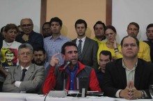 Capriles: Llegó la hora de restituir el hilo constitucional